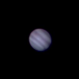 Color corrected result of Jupiter.